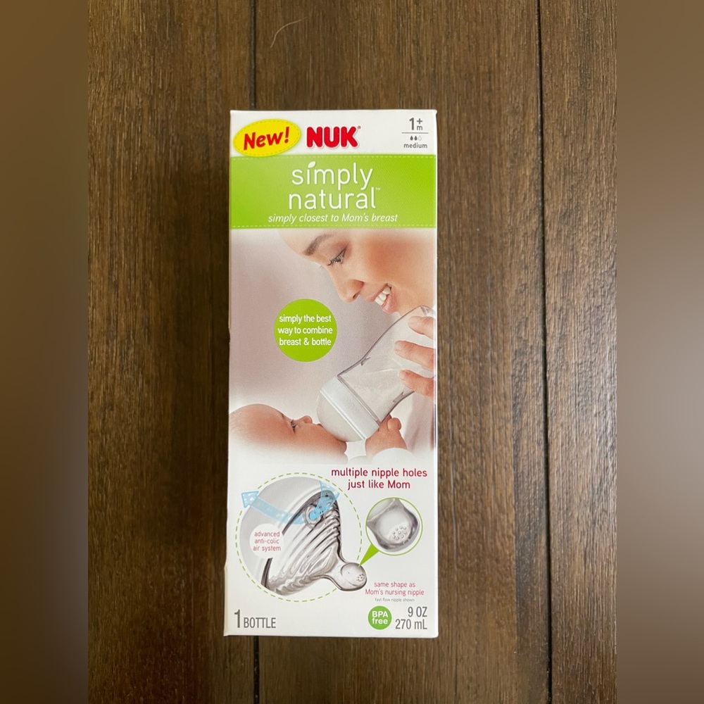 NUK simply natural | 9oz bottle